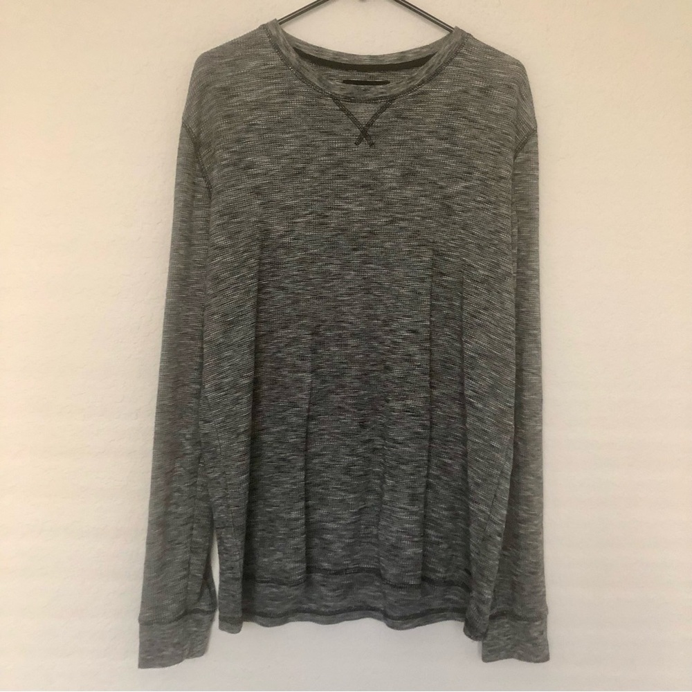 Men’s Express Waffle Crew Neck Long Sleeve Shirt